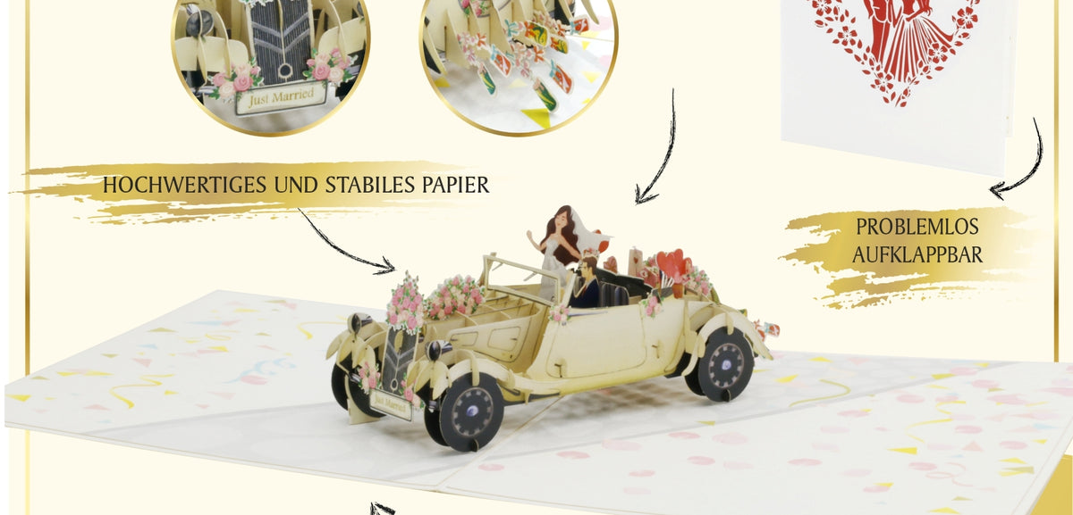 karte-mit-brautpaar-im-oldtimer-hochzeitsauto