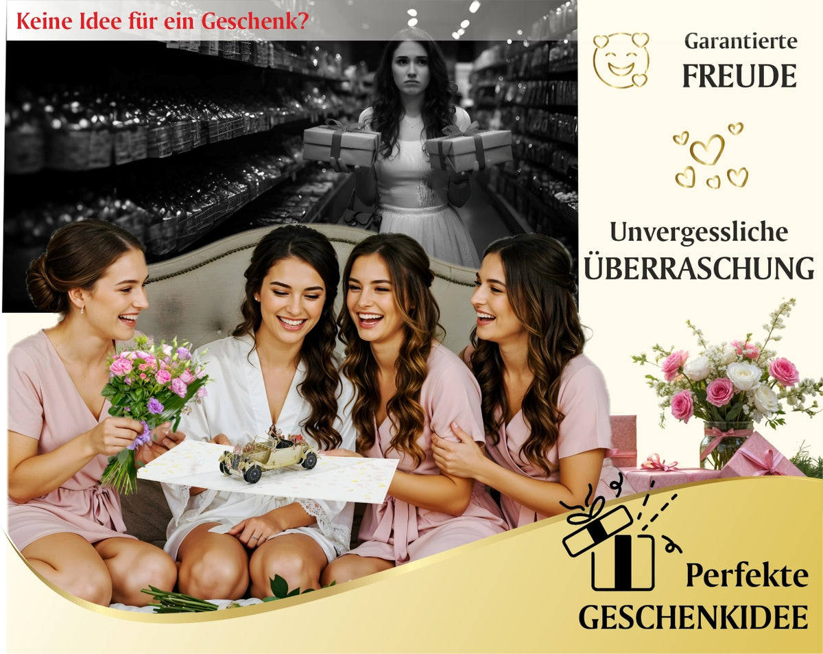 freundinnen-mit-geschenk-karte-zur-hochzeit
