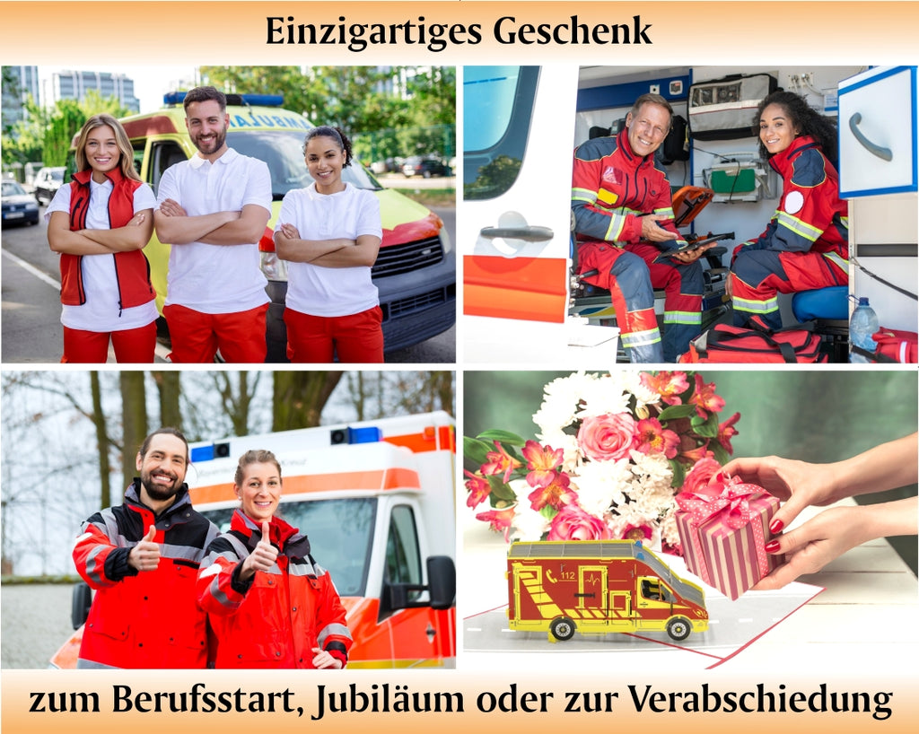 bilder von rettungssanitätern die lächeln