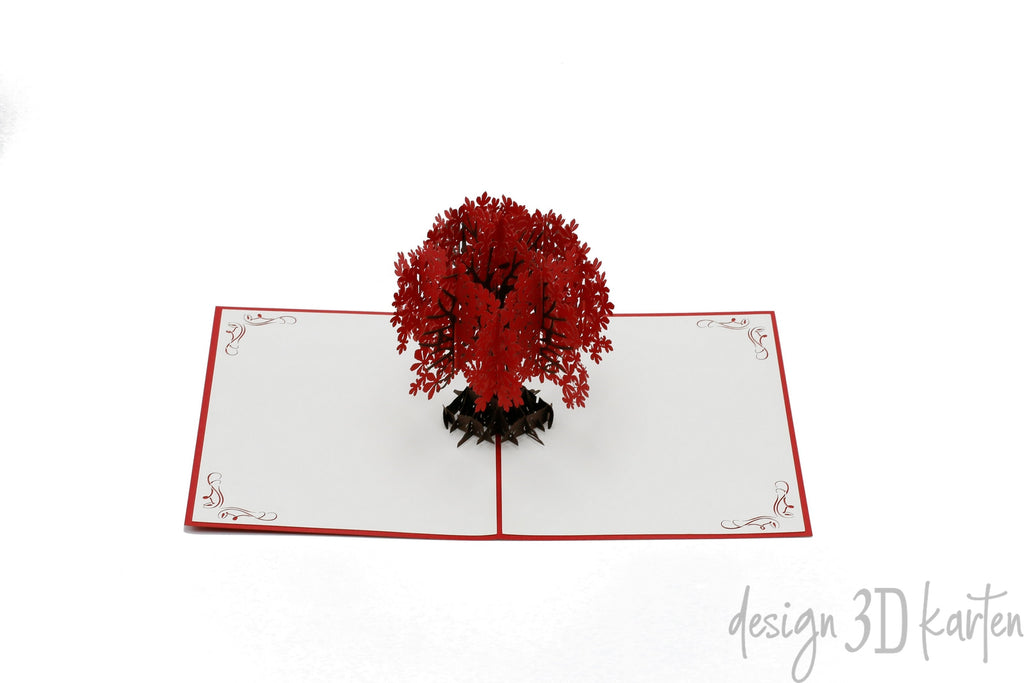 Baum von design3dkarten