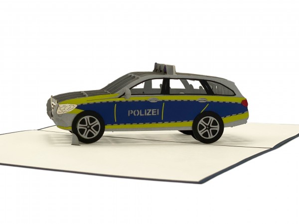 Polizeiauto von design3dkarten